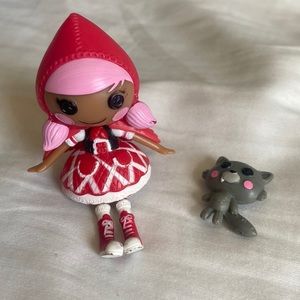 Lalaloopsy Lil Red Doll Wolf Cape Little Red Riding Hood Set of Three
